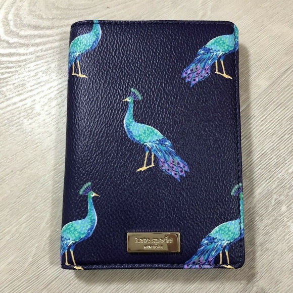 kate spade Handbags - Kate Spade Peacock Party Passport Holder Cover